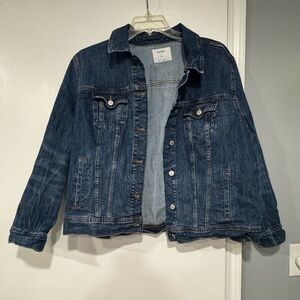 Old Navy Dark Blue Jean Jacket